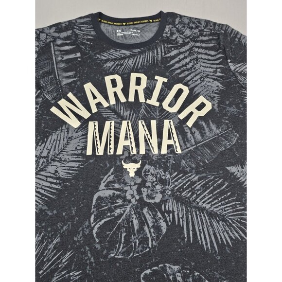 Under Armour Warrior Mana‎ Men's Size XL.  Black Project Rock - Picture 2 of 6